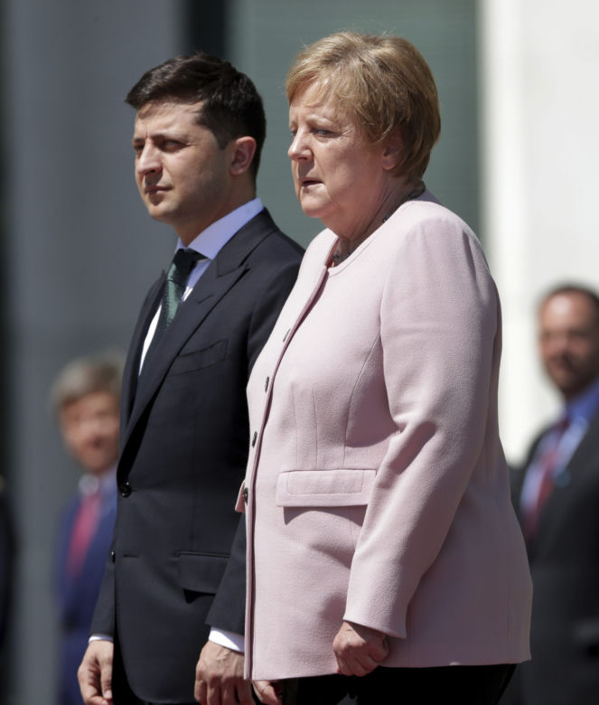 Merkel umierała na gali