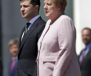 Merkel umierała na gali