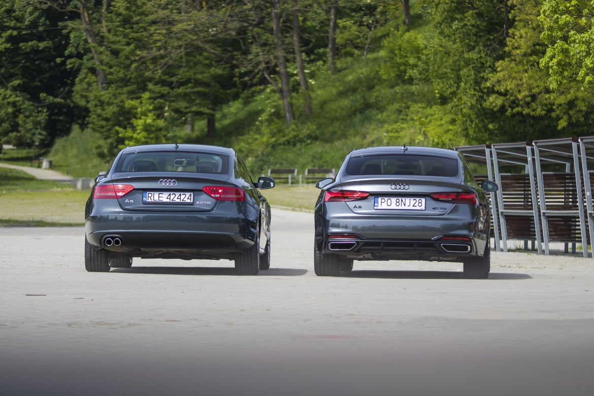 2020 Audi A5 Sportback 40 TDI quattro S tronic & 2010 Audi A5 Sportback 2.0 TDI 6MT