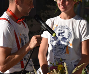 Pobrali się na mecie biegu