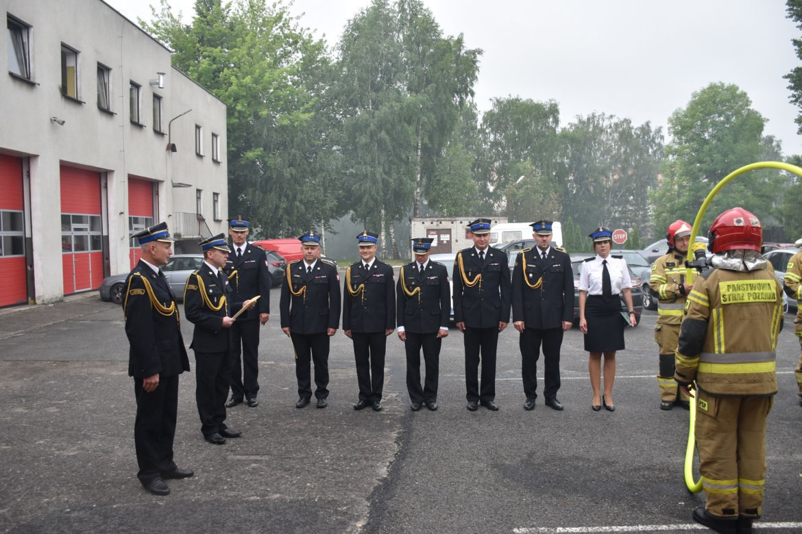 Pożegnanie Mariusza Osmańskiego po latach służby