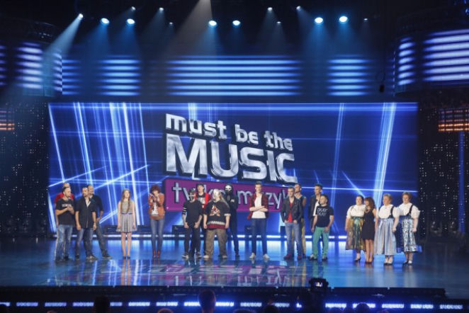 Uczestnicy 1. odcinka Must be the music