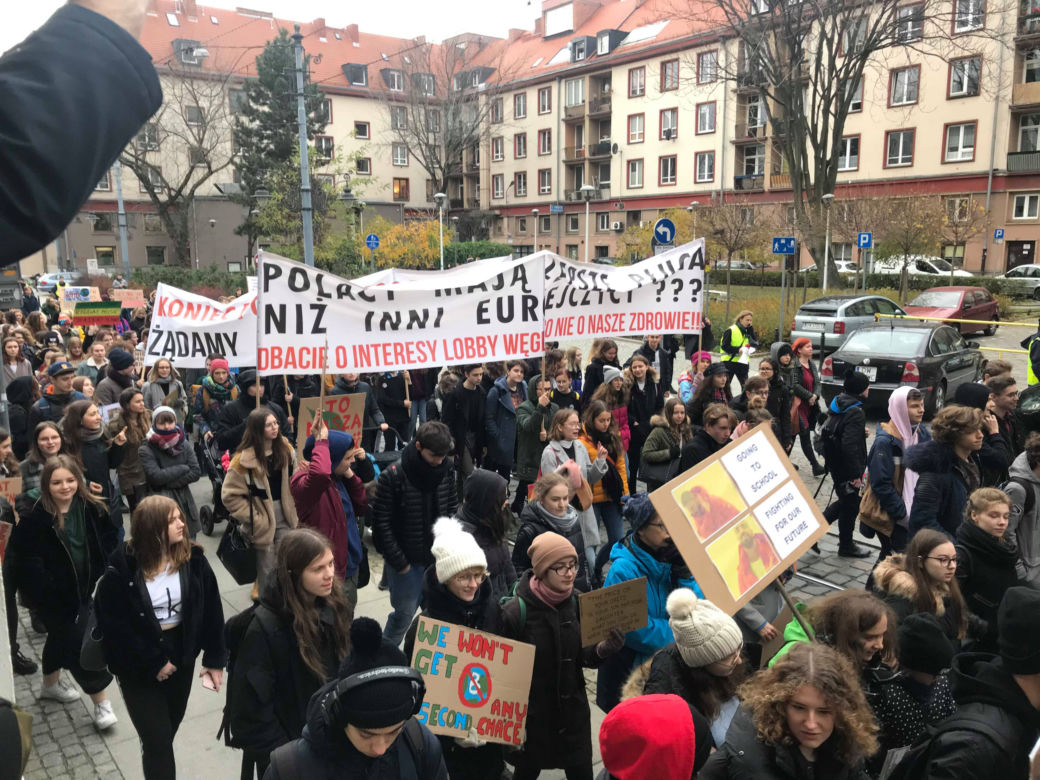 Manifestacja w obronie klimatu