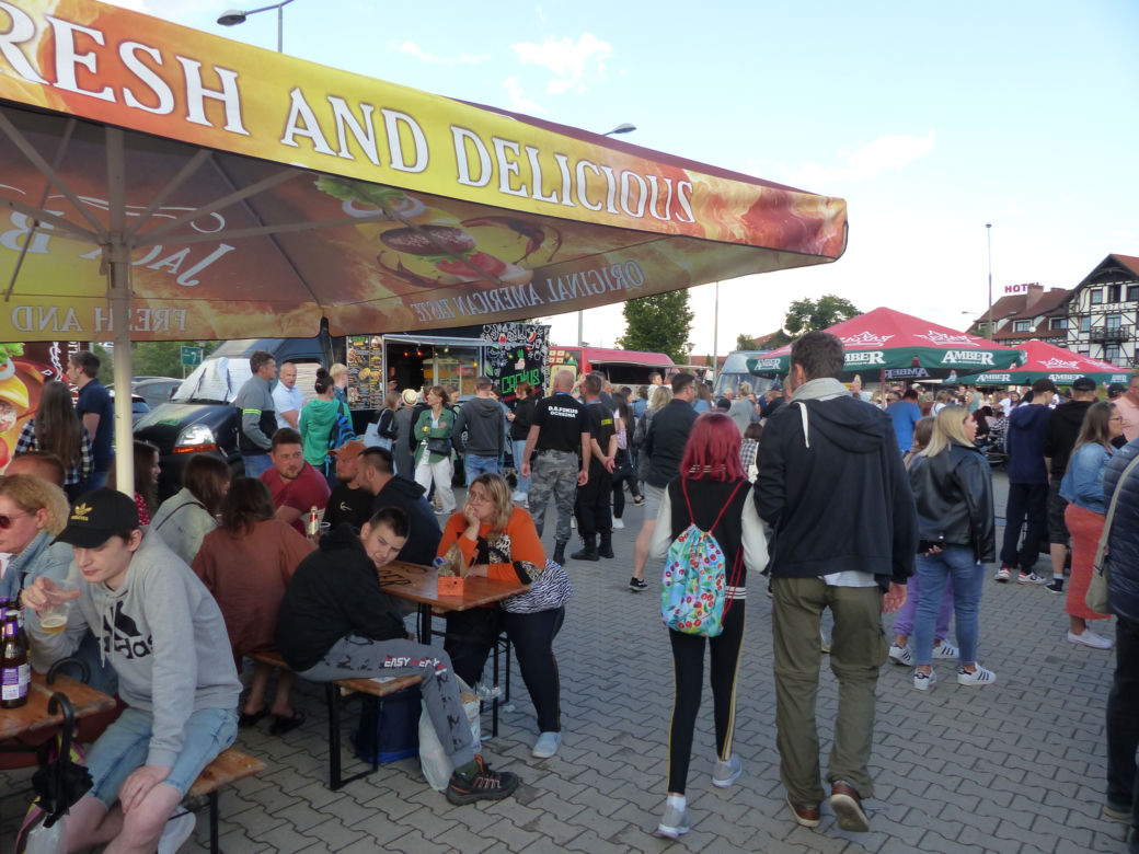 Festiwal food trucków w Iławie