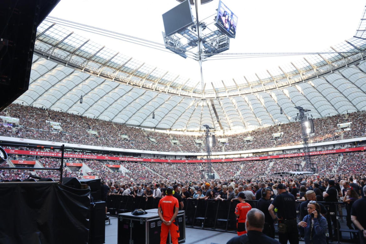 Koncert AC/DC w Warszawie (4.07.2025) - część druga. Organizatorem koncertu jest Live Nation