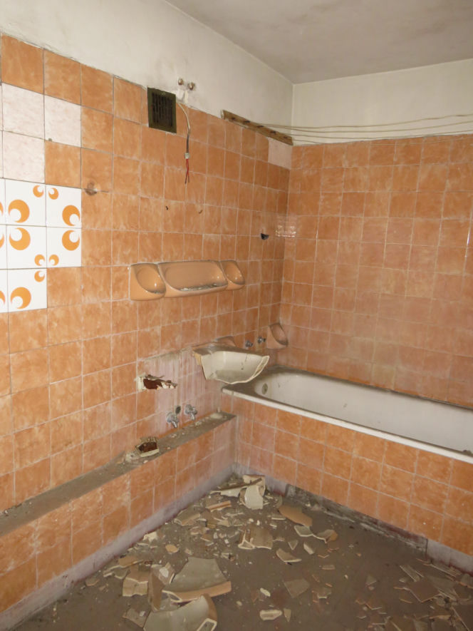 Wnętrze Szpiegowa w Warszawie