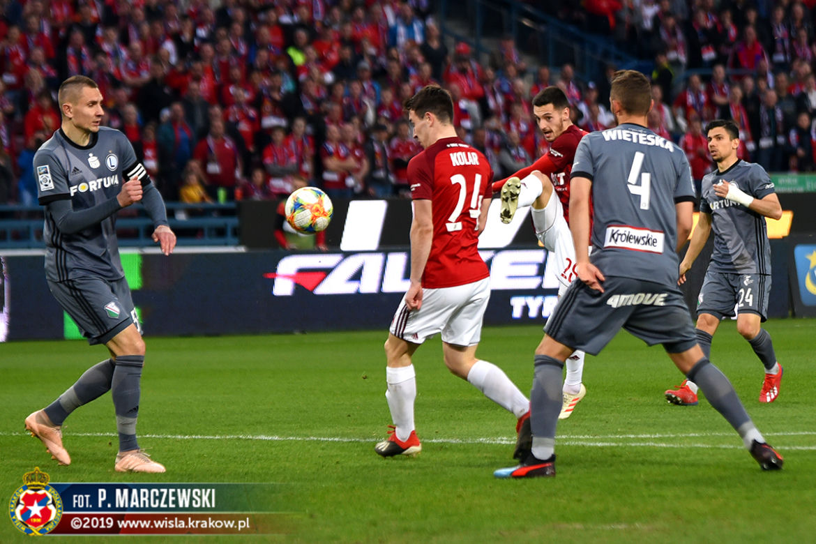 Wisła Kraków rozgromiła Legię na stadionie przy Reymonta!