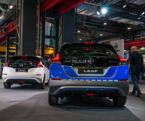 Nissan LEAF, elektryczny radiowóz