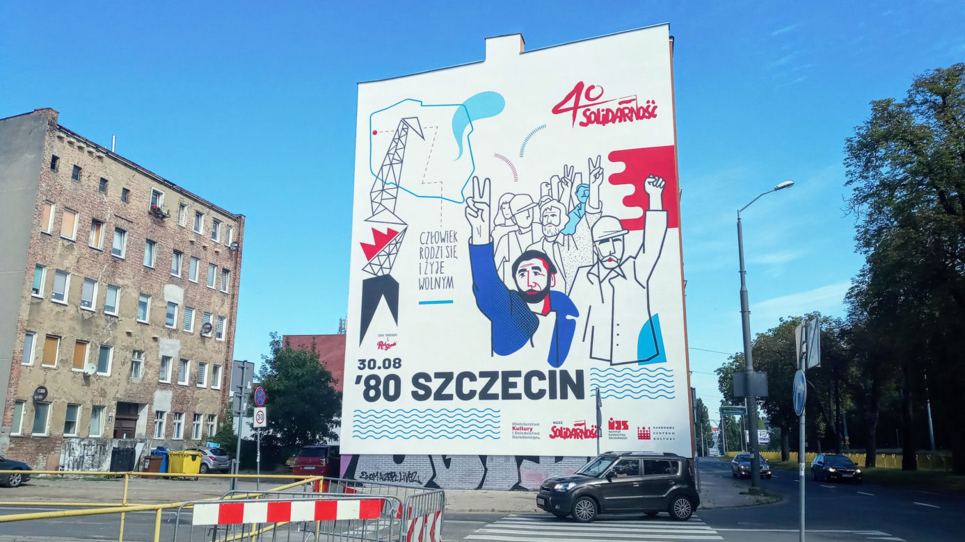 Mural na Pomorzanach