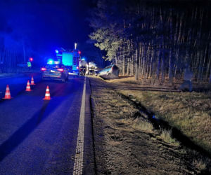 Wypadek w miejscowości Karczmy