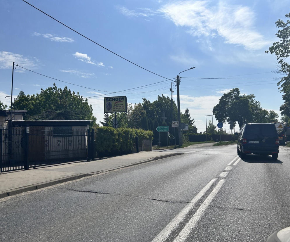 Remont drogi we Władzimirowie