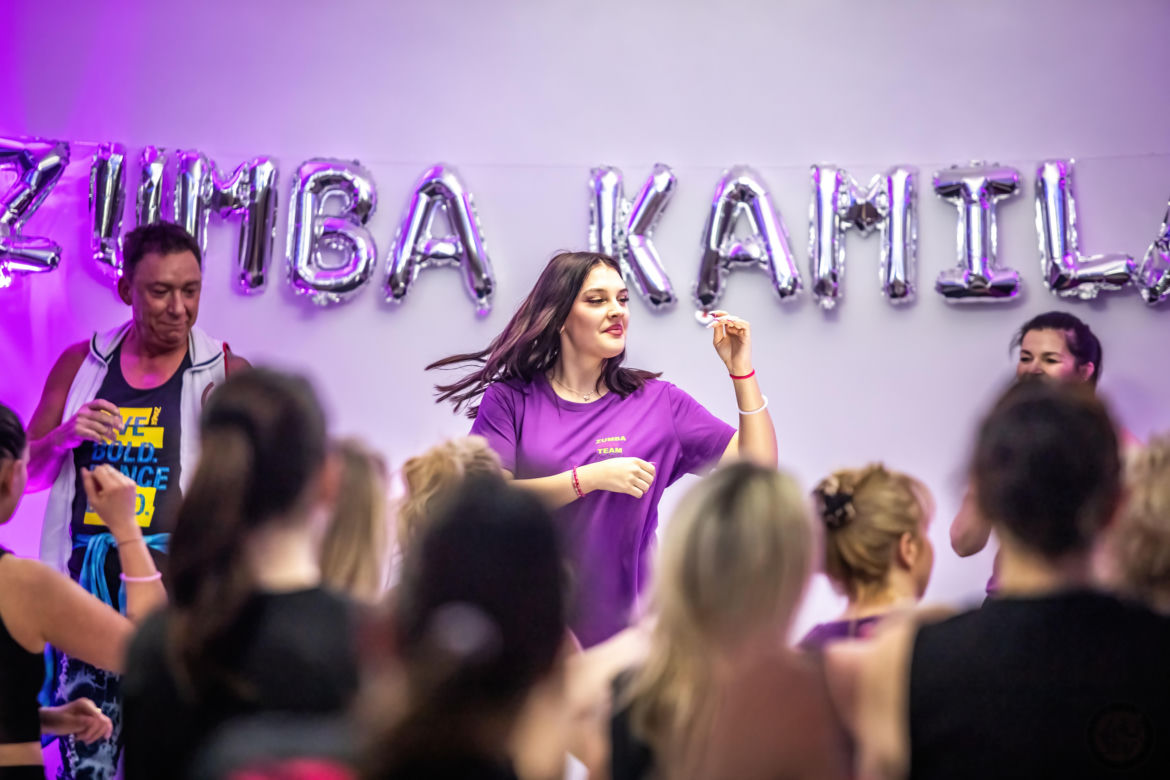 Impreza z okazji 10-lecia zumby Kamili K w Częstochowie
