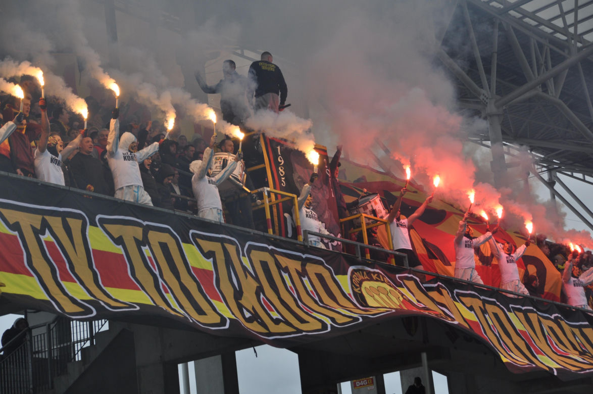 Korona Kielce - Pogoń Szczecin. Zobacz zdjęcia z trybun Suzuki Areny