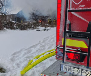 Tragiczny pożar w Ziomakach
