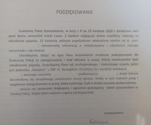 SCORPION odzyskał Lexusa. Właściciele dziękują!