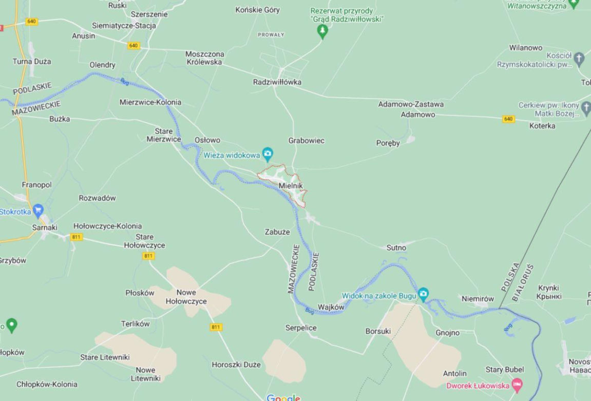 Miejsce 10. Mielnik, woj. podlaskie