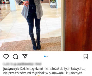 Wpadka Justyny Żyły