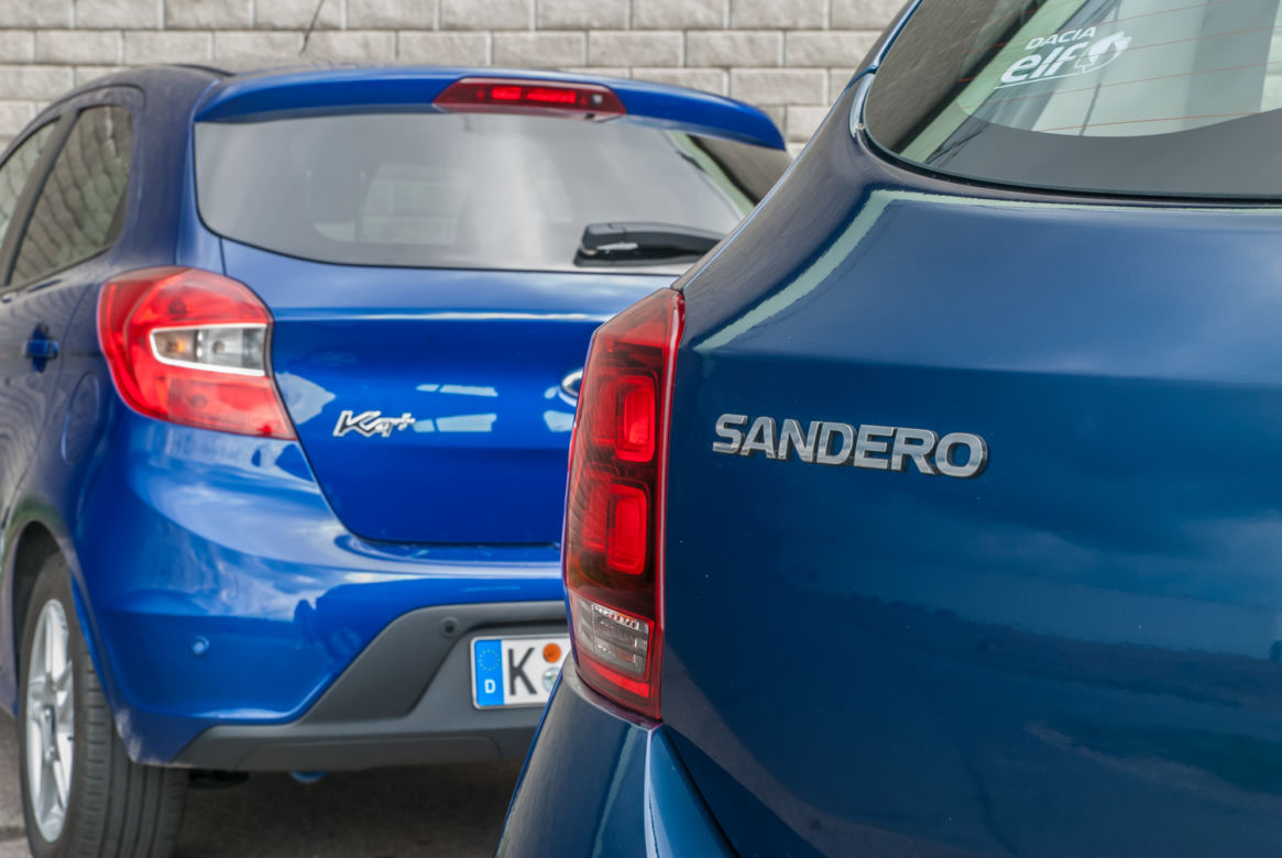 Dacia Sandero Laureate vs. Ford Ka+ Trend Plus