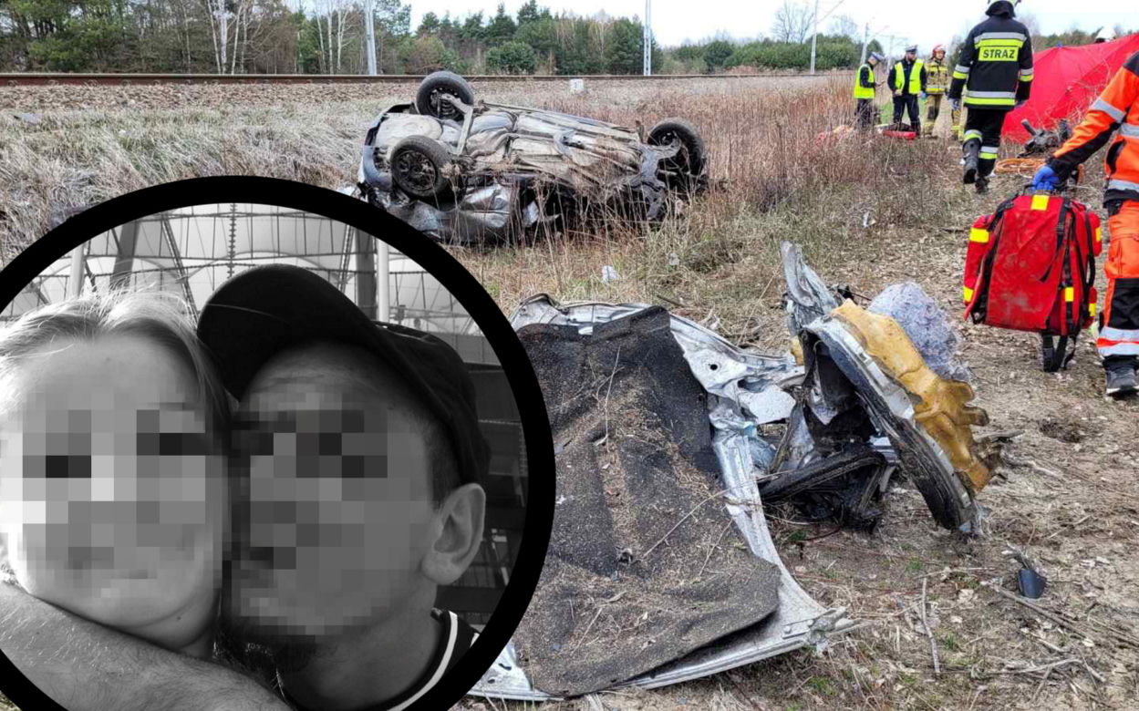Małżeństwo z Jadachów zginęło pod pociągiem. Osierocili trójkę dzieci