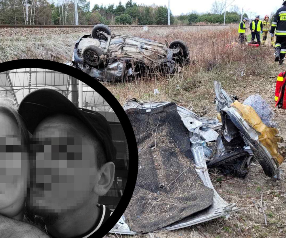 Małżeństwo z Jadachów zginęło pod pociągiem. Osierocili trójkę dzieci
