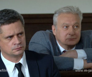 M jak miłość odc. 1045. Wiktor Żak (Piotr Grabowski), Krupski (Andrzej Baranowski)