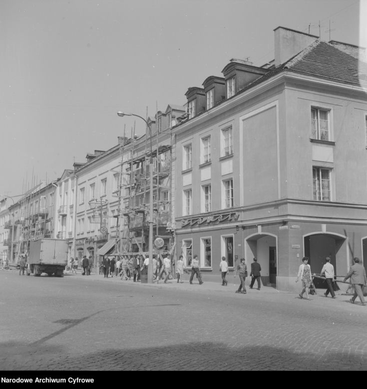 Ul. Lipowa w Białymstoku. 1973 rok