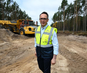 Rozpoczęcie budowy Przylądka Pomerania w Świnoujściu
