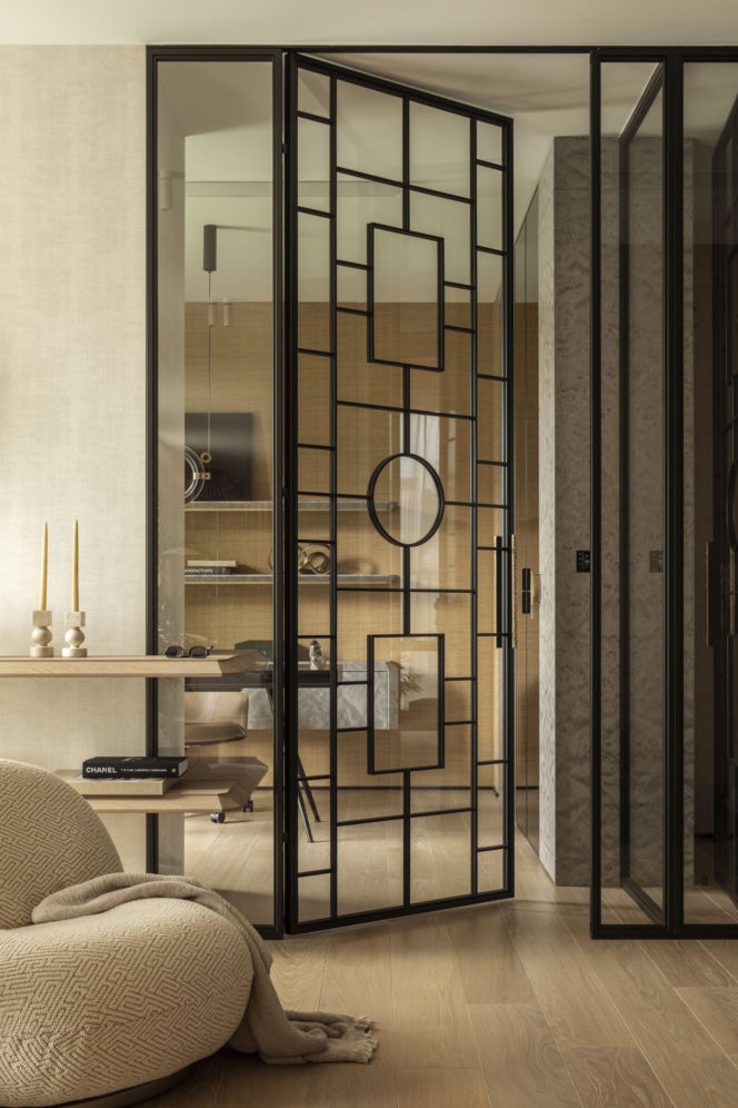 Artystyczny apartament na Powiślu - projekt modeko.studio