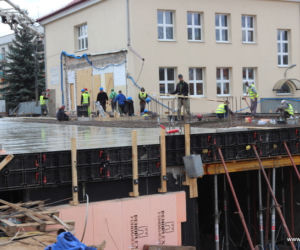 Budowa sali gimnastycznej SP2