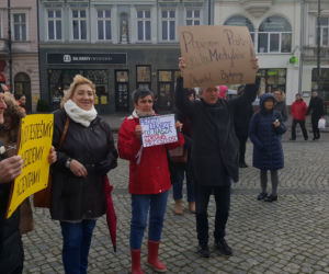 Pikieta medyków w Bydgoszczy