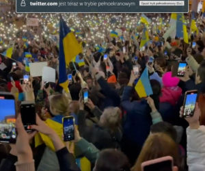 Wojna w Ukrainie. W ramach protestu położyli się na ziemi. Przestańcie obiecywać, zacznijcie działać