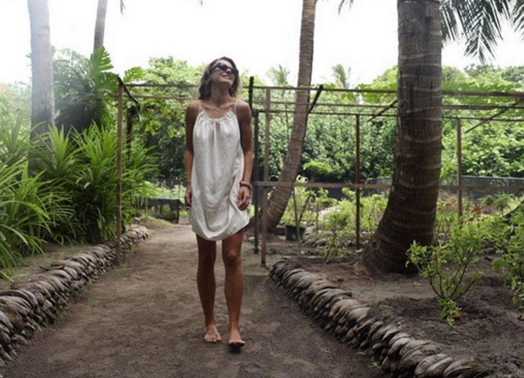 Anna Lewandowska na wakacjach