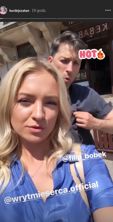 W rytmie serca 5 sezon. Maria (Barbara Kurdej-Szatan), Piotr (Filip Bobek)