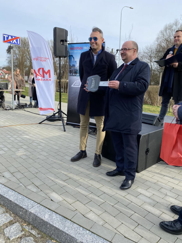 Prezentacja elektrycznych autobusów w Kraśniku