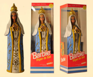 Matka Boska jako Lalka Barbie, Jezus na krzyżu jako Ken