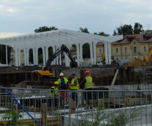 Dworzec wyszedł z ziemi. Największa inwestycja w Lublinie rośnie w oczach
