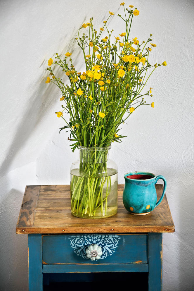 Wnętrze łemkowskiej chaty