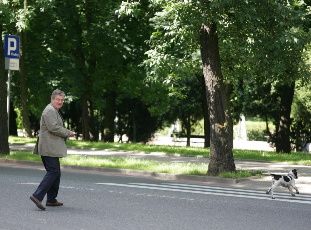 Pieski w Pałacu Prezydenckim