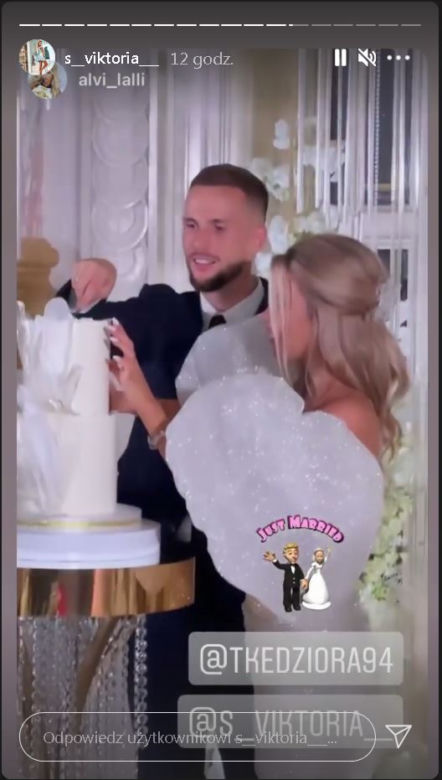 Ślub Viktorii Stecyk i Tomasza Kędziory