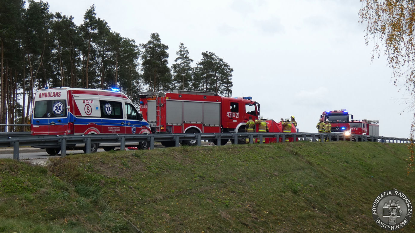 Sąsiedzi zderzyli się pod Gostyninem. Tajemnicza śmierć 64-latka! [ZDJĘCIA]