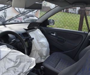 19-latka w Fiacie Seicento skasowała Ferrari GTC4 Lusso warte milion złotych