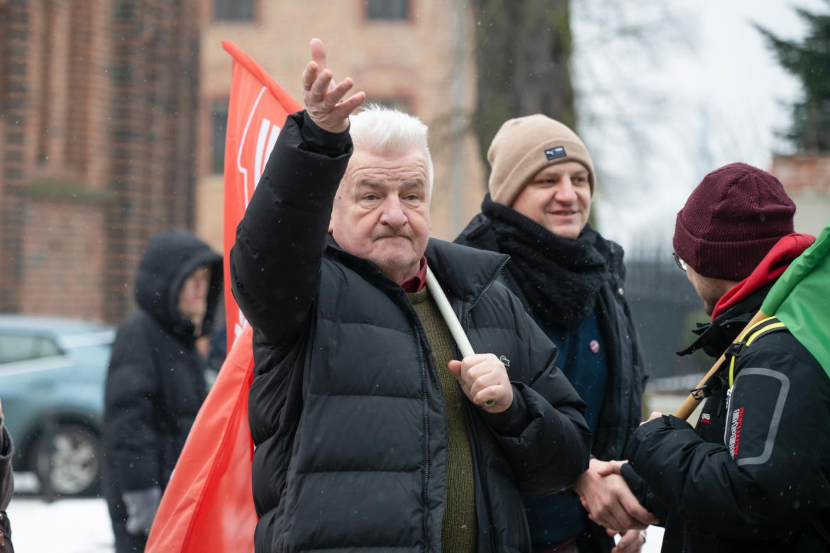 Protest mieszkańców Osiedla Maltańskiego