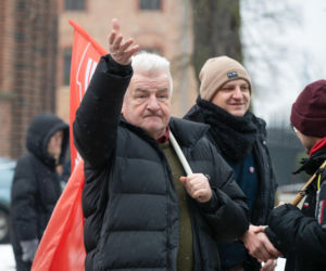 Protest mieszkańców Osiedla Maltańskiego