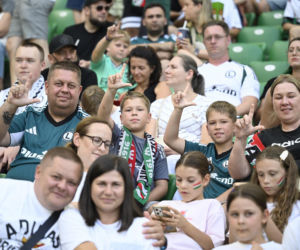 Legia Warszawa - Zagłębie Lubin: Zdjęcia kibiców