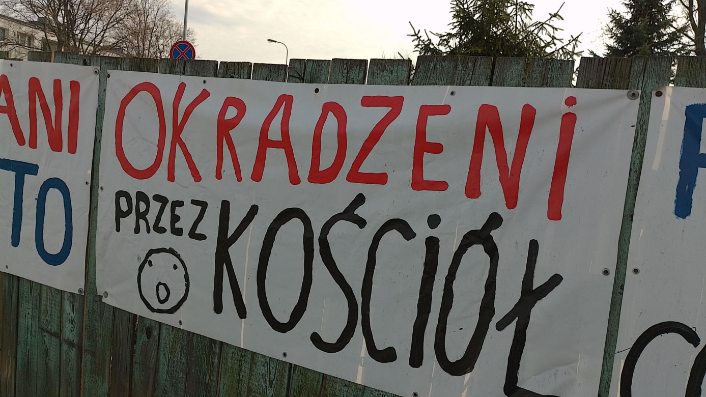 Protest mieszkańców Osiedla Maltańskiego w Poznaniu trwa