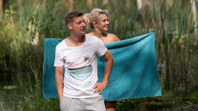 M jak miłość odc. 1337. Paweł (Rafał Mroczek), Julka (Joanna Kuberska)