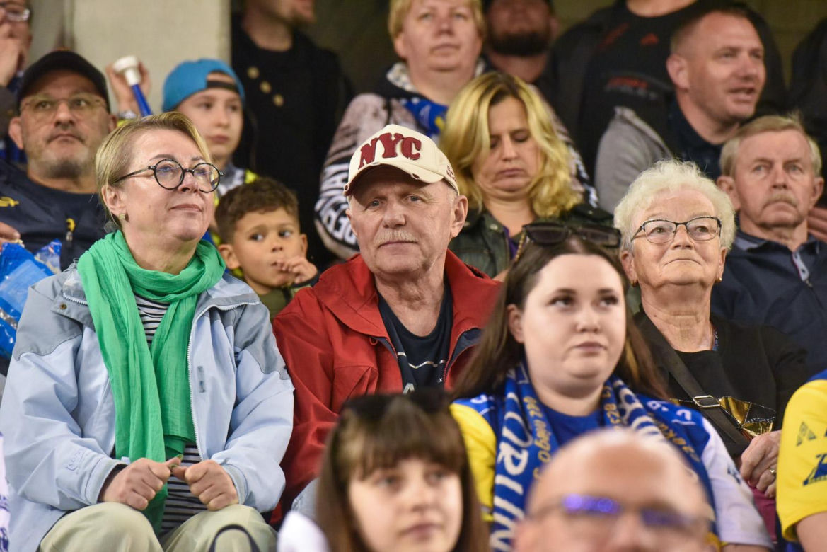 PRES Grupa Deweloperska Toruń - Krono-Plast Włókniarz Częstochowa 47:43, zdjęcia kibiców i zawodników