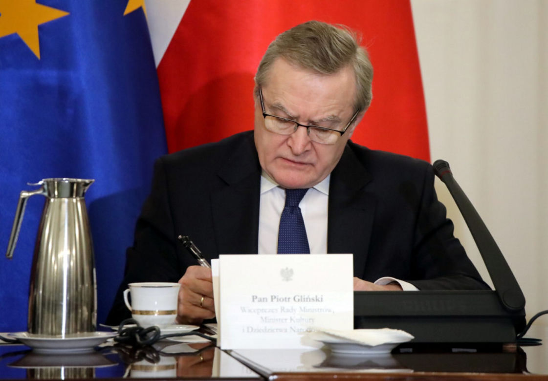 wicepremier Piotr Gliński