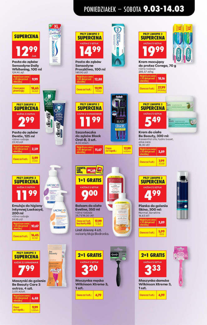 Biedronka - gazetka promocyjna 9.03.2026
