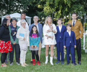 Małgorzata Rozenek z ojcem